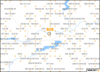 map of Ava