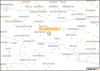 map of Avdankasy