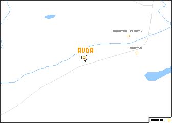 map of Avda