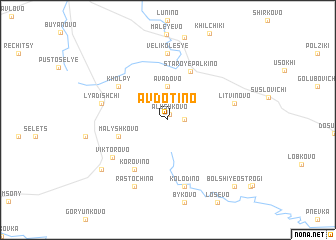 map of Avdot\