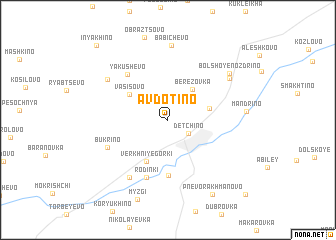 map of Avdot\