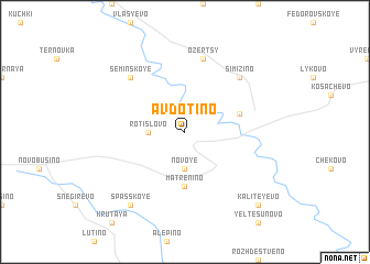 map of Avdot\
