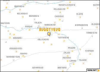 map of Avdot\
