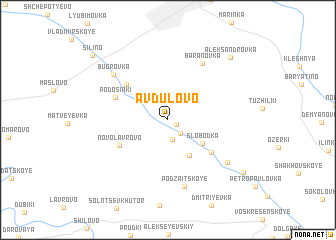 map of Avdulovo