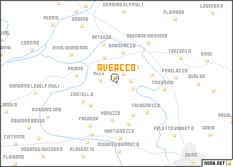 map of Aveacco