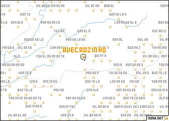 map of Aveçãozinho