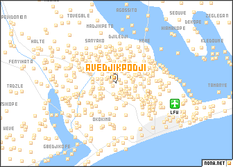 map of Avédjikpodji