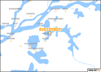 map of Avegombori