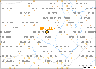 map of Aveleda