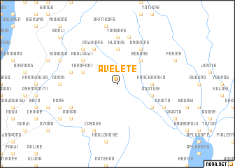 map of Avelete