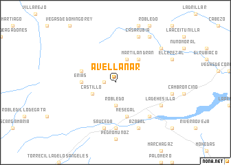 map of Avellanar