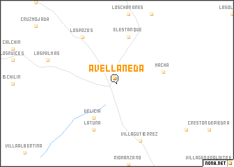 map of Avellaneda