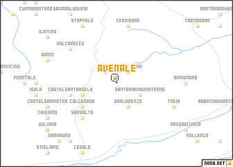 map of Avenale