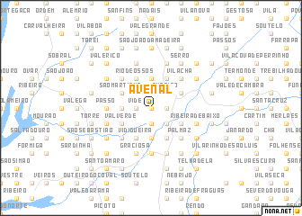 map of Avenal