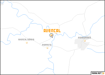 map of Avencal