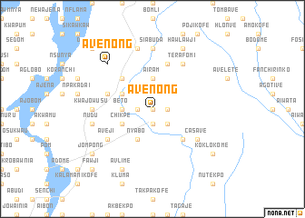 map of Avenong