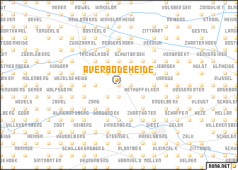 map of Averbodeheide