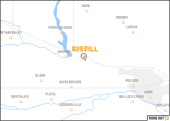 map of Averill