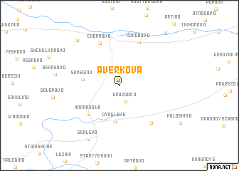 map of Averkova