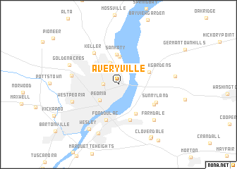 map of Averyville