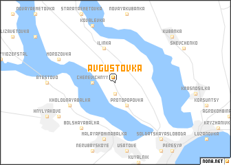 map of Avgustovka