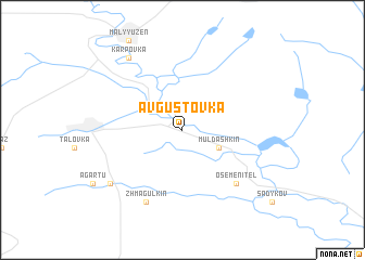 map of Avgustovka