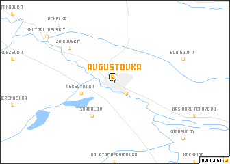 map of Avgustovka
