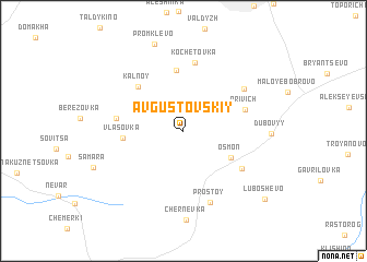 map of Avgustovskiy
