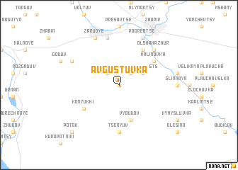 map of Avgustuvka