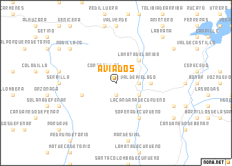 map of Aviados