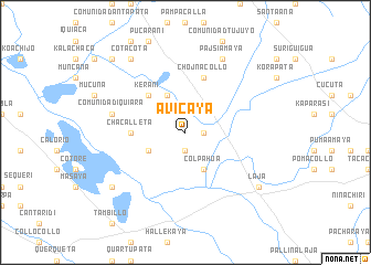 map of Avicaya