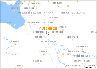 map of Avichaca