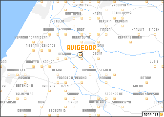 map of Avigedor