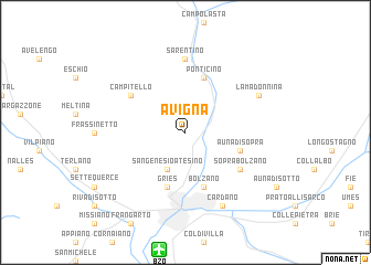 map of Avigna