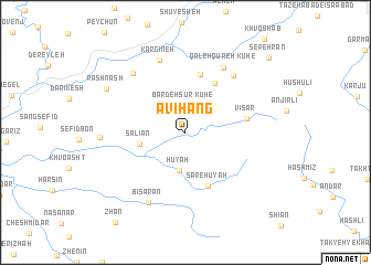 map of Āvīhang