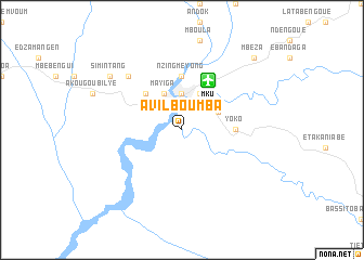 map of Avil-Boumba