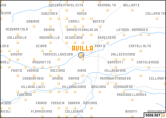 map of Avilla