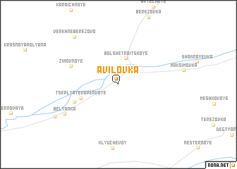 map of Avilovka