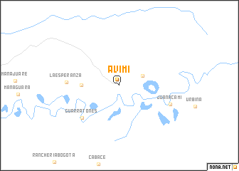 map of Avimi