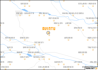 map of Avîntu