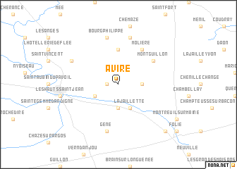 map of Aviré