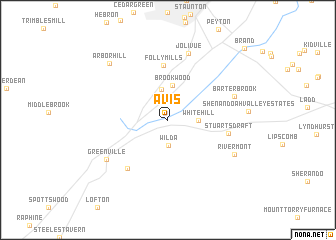 map of Avis