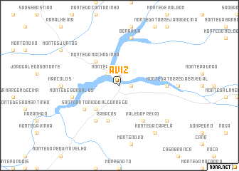 map of Aviz