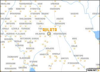 map of Avlata