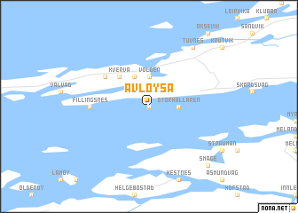 map of Avløysa