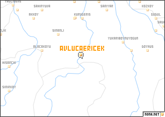 map of Avlucaericek