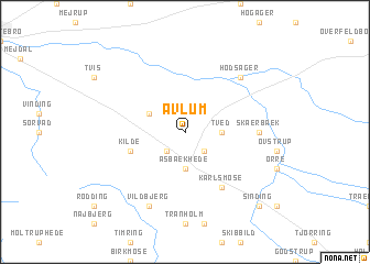 map of Avlum