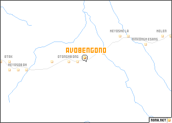 map of Avobengono