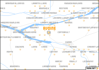 map of Avoine