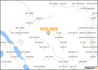 map of Avolasio